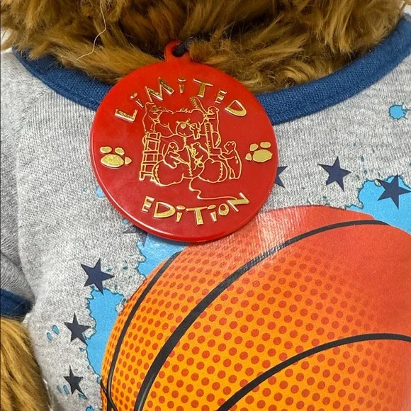 18” Build-a-Bear Plush Basketball Bear -  2001 Centenniel Series - Picture 3 of 9